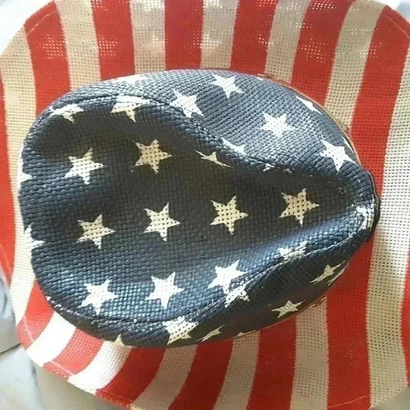 Angels USA stars & stripes Cowboy hat - Picture 3 of 6